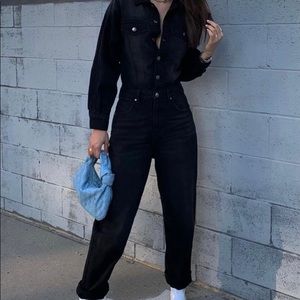 Insane Gene Black Jumpsuit